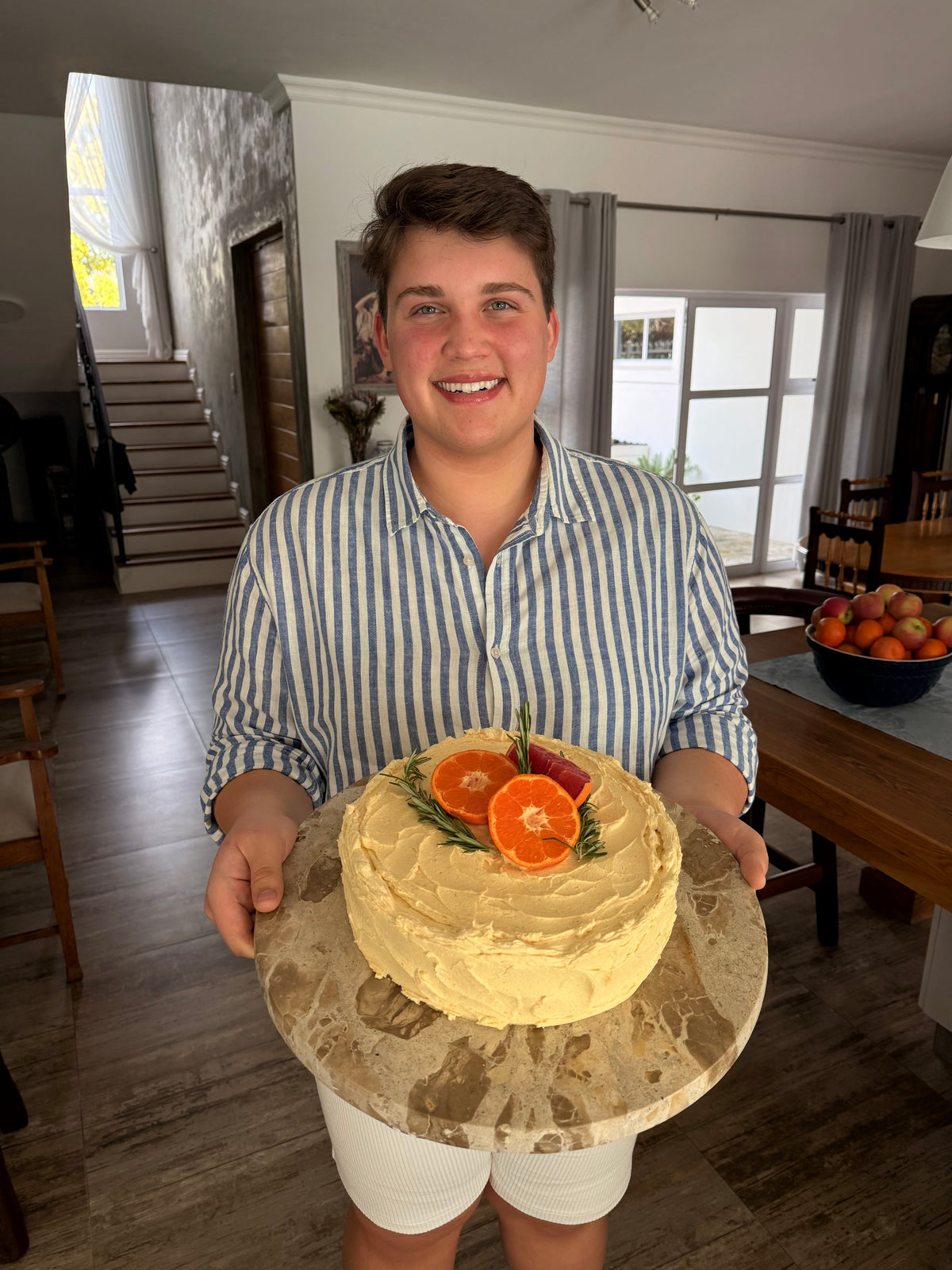 BROWN BUTTER CITRUS CAKE