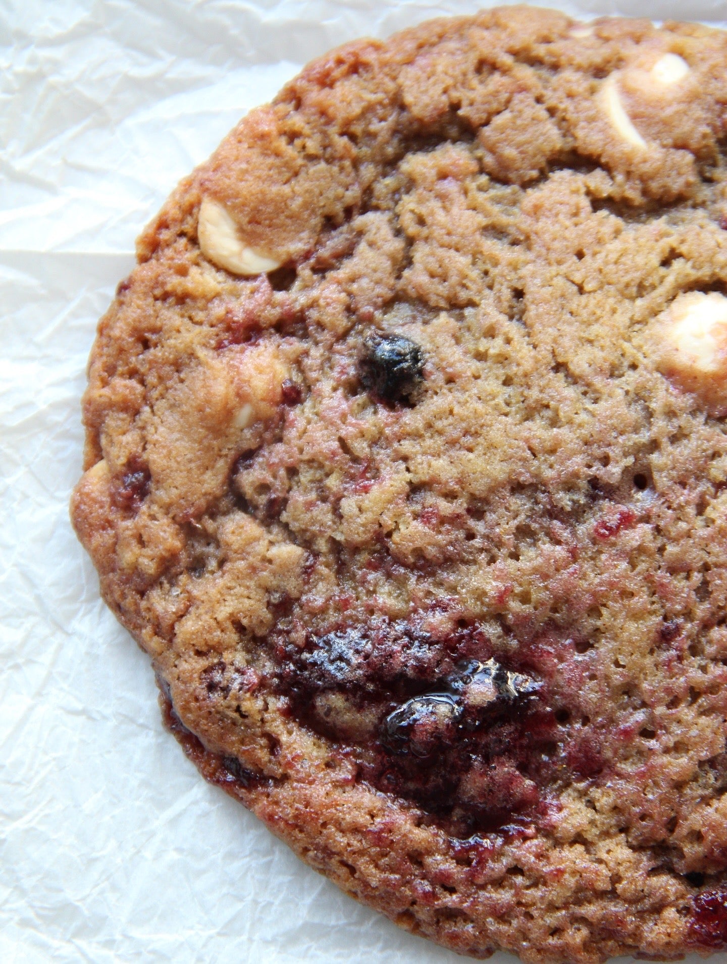 BERRY JAM AND WHITE CHOCOLATE CHIP COOKIE