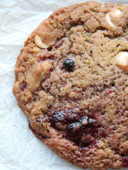 BERRY JAM AND WHITE CHOCOLATE CHIP COOKIE